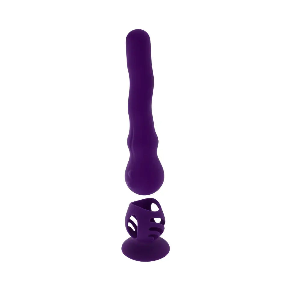 Dark Purple Wiggle It Wiggling Vibrator