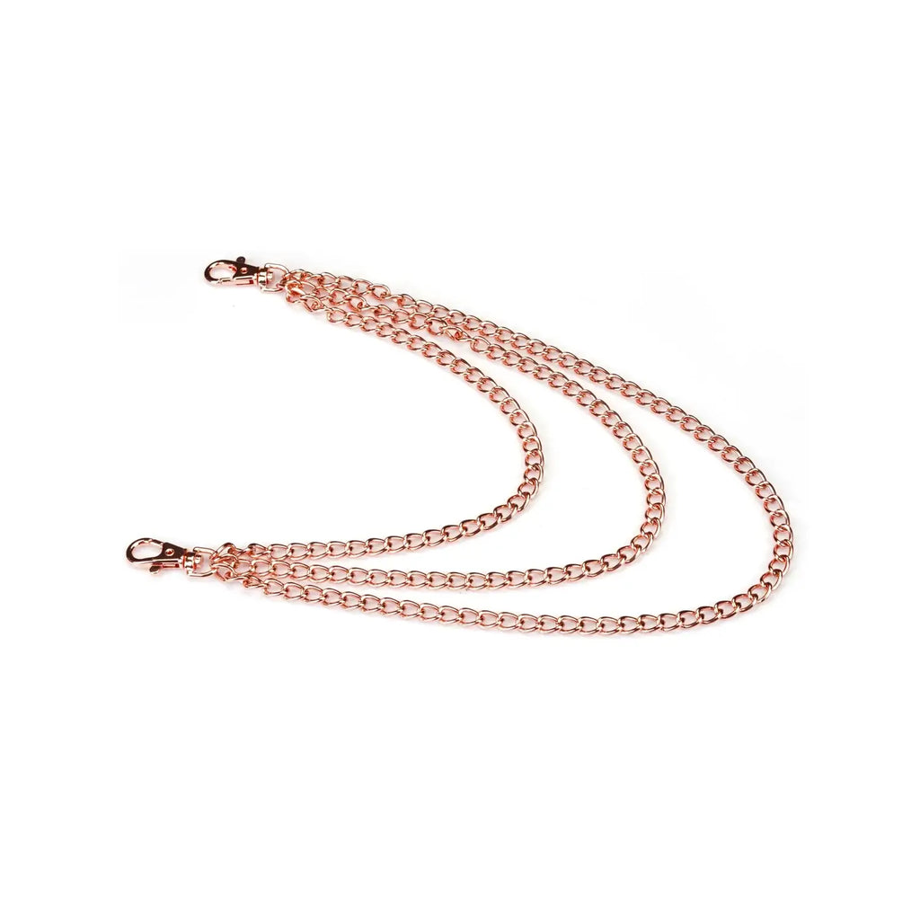 Wine Red Collection Leather Body Harness - Burgundy