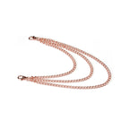 Wine Red Collection Leather Body Harness - Burgundy