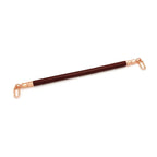 Wine Red Collection Leather-Coated Spreader Bar - Burgundy - Restraints