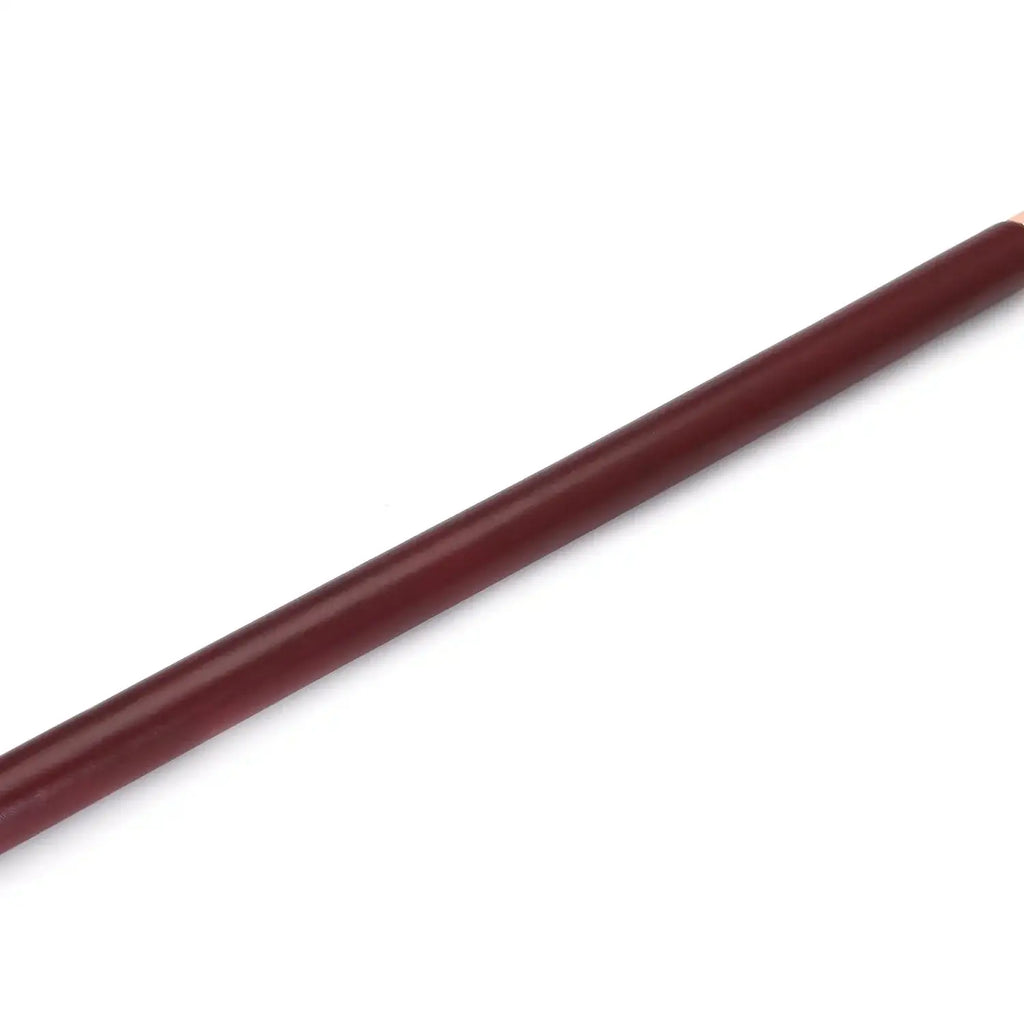 Wine Red Collection Leather-Coated Spreader Bar - Burgundy - Restraints