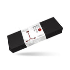 Wine Red Collection Leather Collar & Wrist Restraints Harness - Burgundy