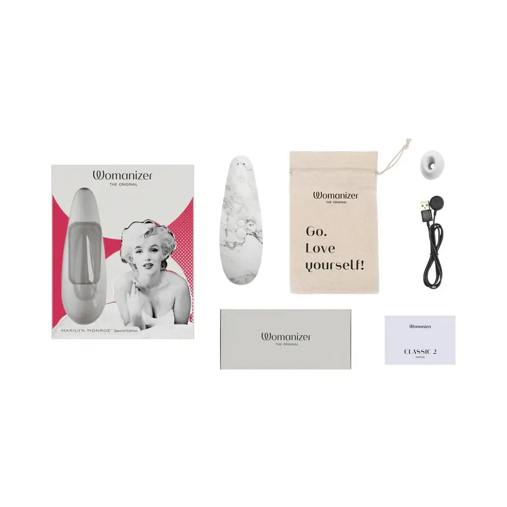 Classic 2 Marilyn Monroe™ Special Edition Contact - Free Pleasure Air Clitoral Stimulator - Vibrator