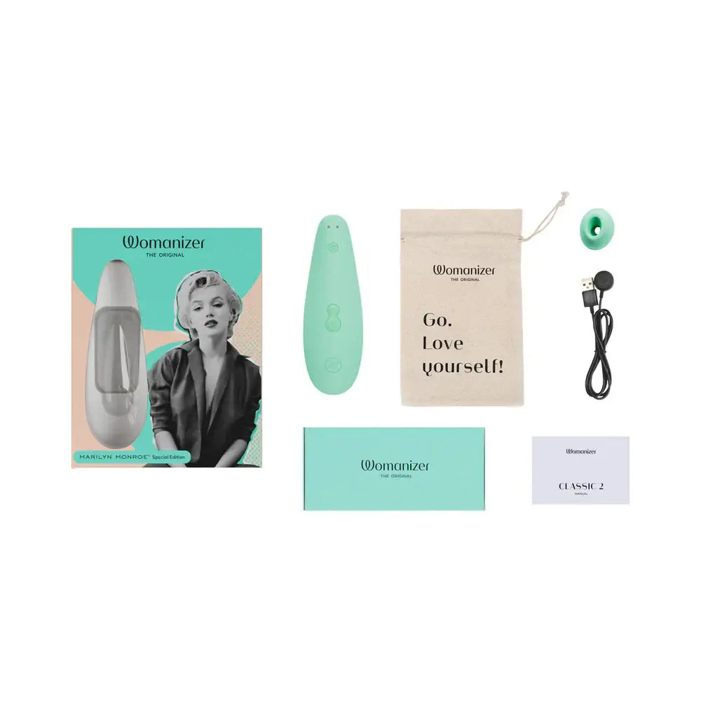 Classic 2 Marilyn Monroe™ Special Edition Contact - Free Pleasure Air Clitoral Stimulator - Vibrator