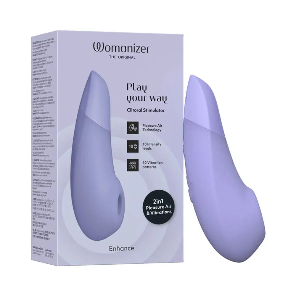 Womanizer Enhance 2-in-1 Clitoral Stimulator Lilac - Rolik®