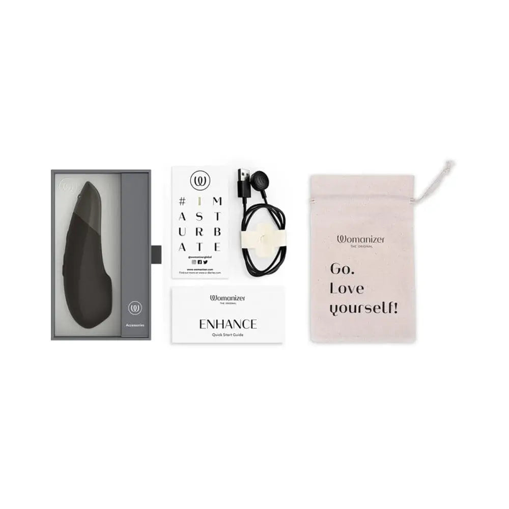 Womanizer Enhance 2-in-1 Clitoral Stimulator Black - Rolik®