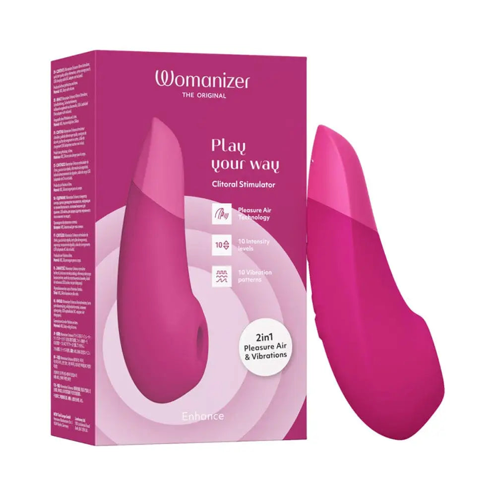 Womanizer Enhance 2-in-1 Clitoral Stimulator Pink - Rolik®
