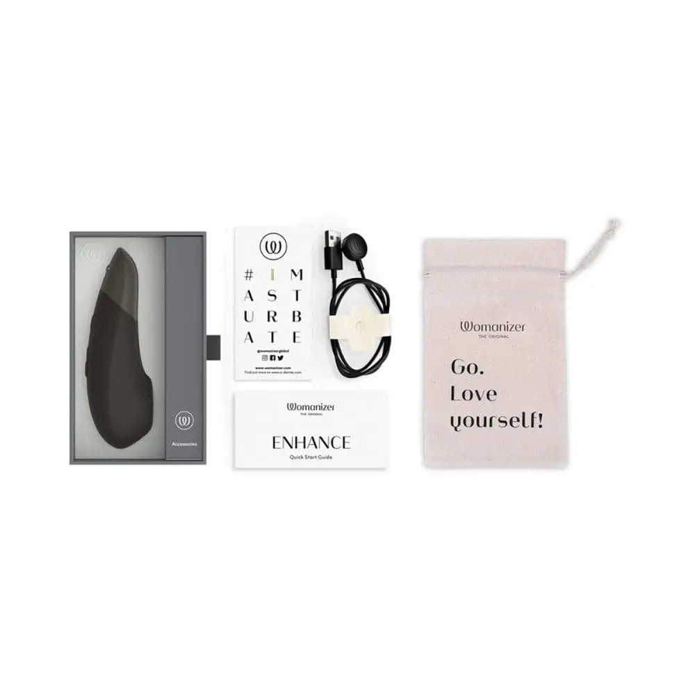 Womanizer Enhance 2-in-1 Clitoral Stimulator Black - Rolik®