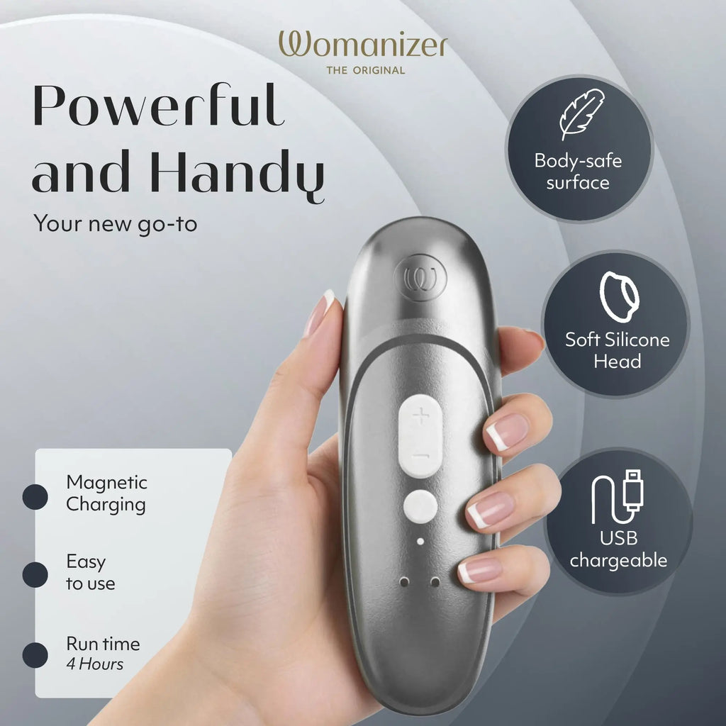 Womanizer Pro Air Pulse Clitoral Vibrator