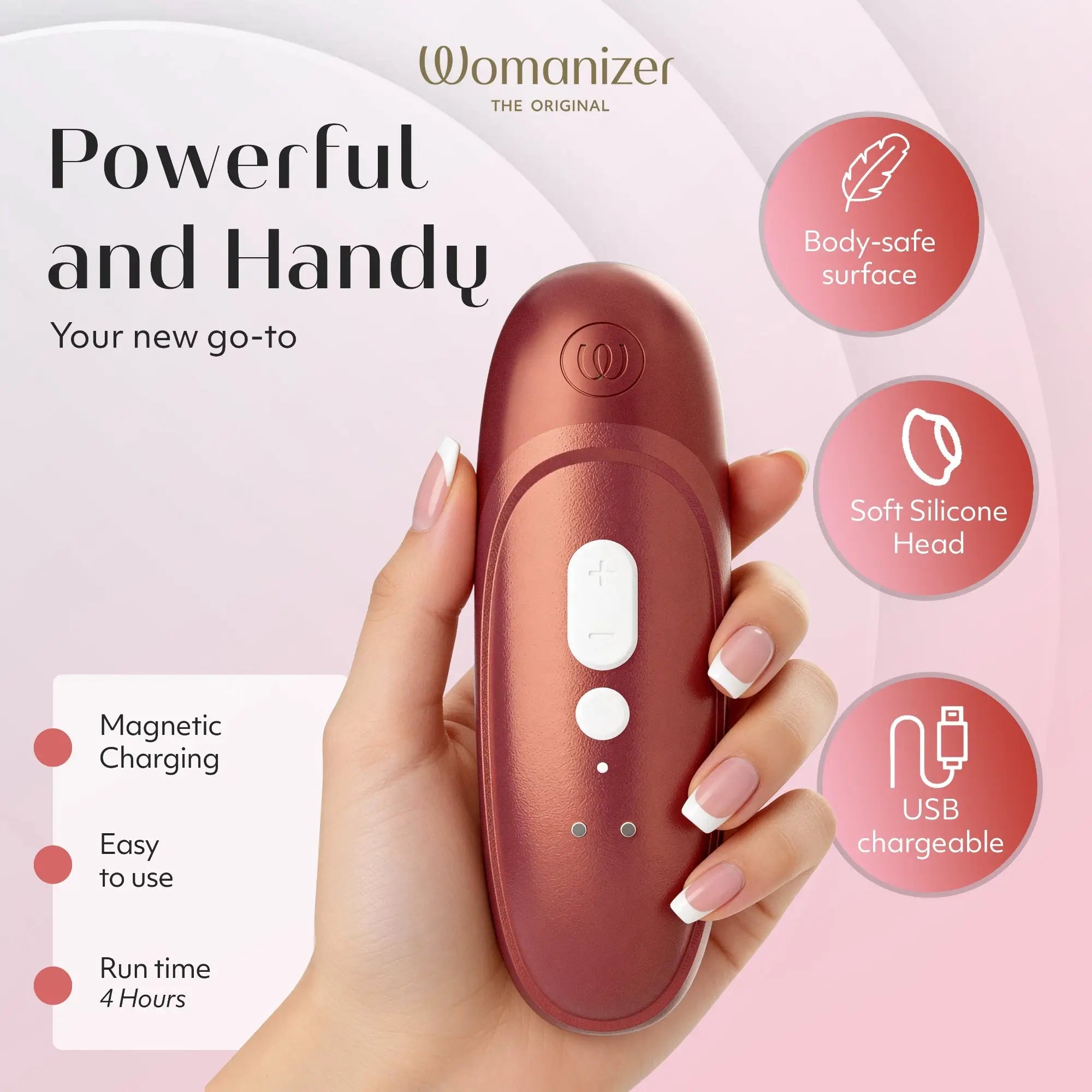 Womanizer Pro Air Pulse Clitoral Vibrator