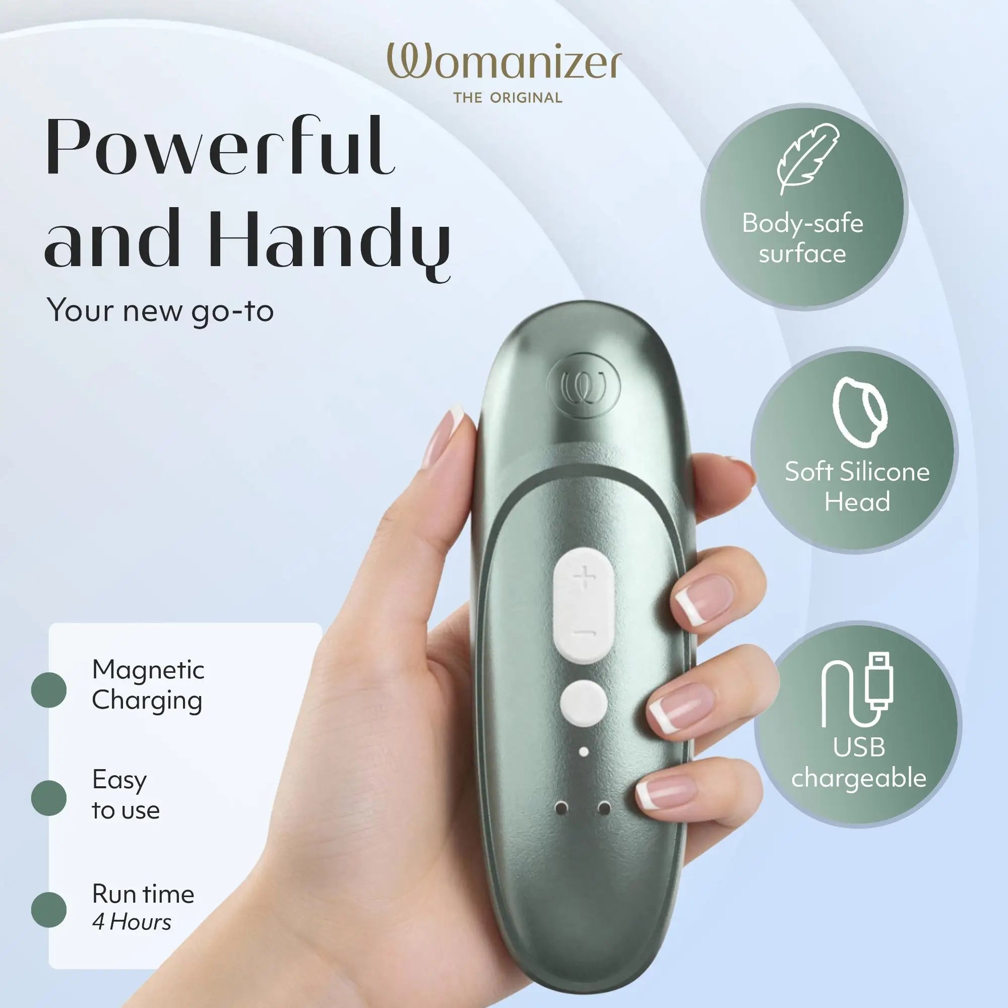 Womanizer Pro Air Pulse Clitoral Vibrator