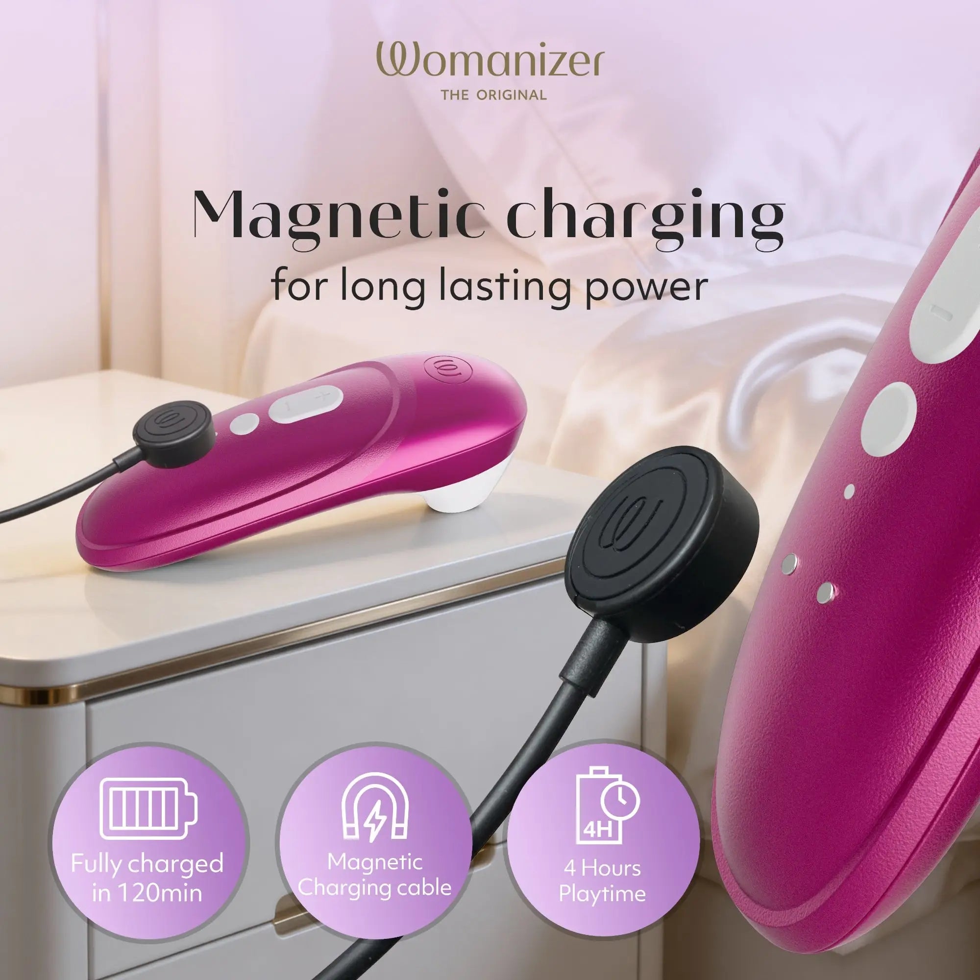 Womanizer Pro Air Pulse Clitoral Vibrator
