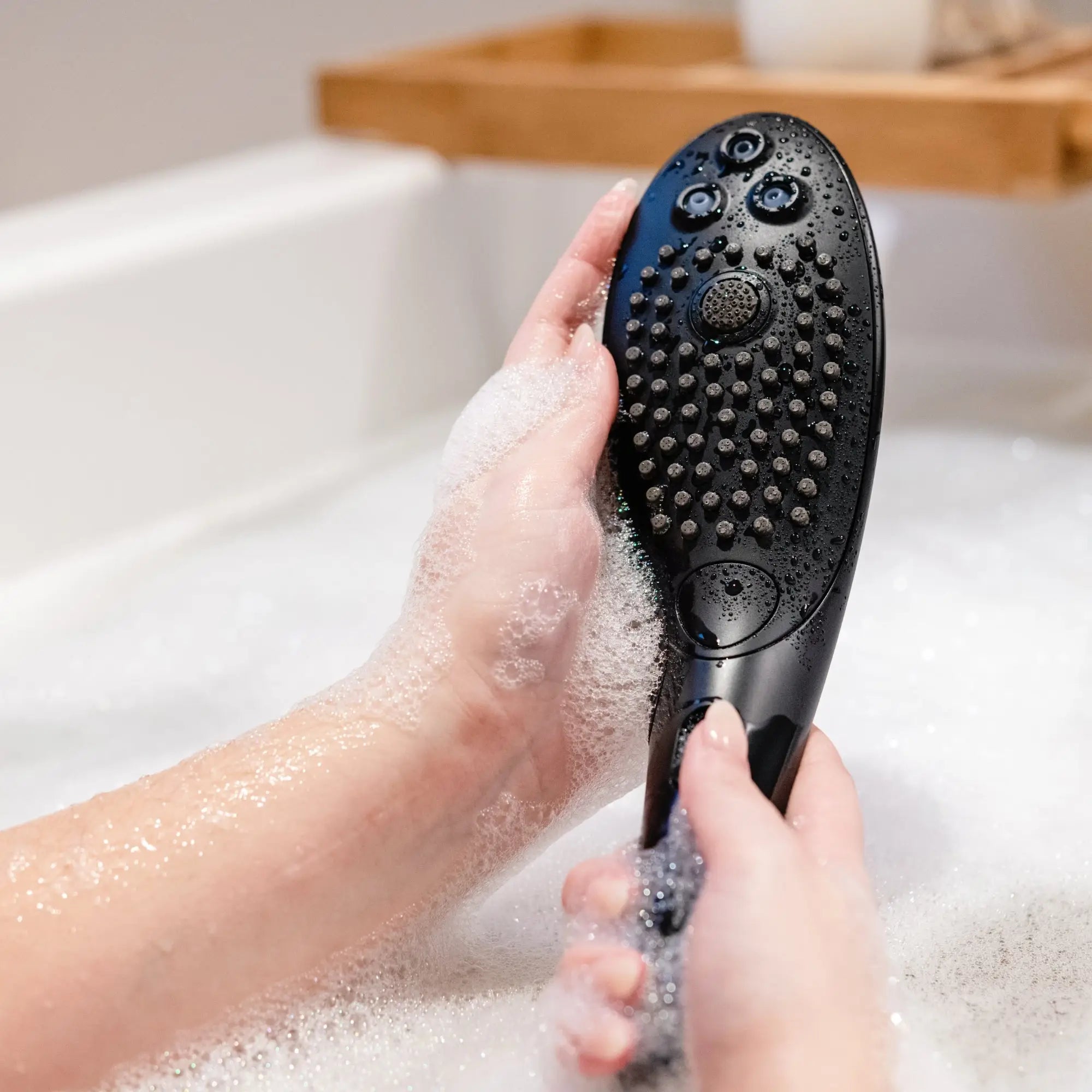 Wave 2-in-1 Pleasure Stimulation Shower Head - Stimulator
