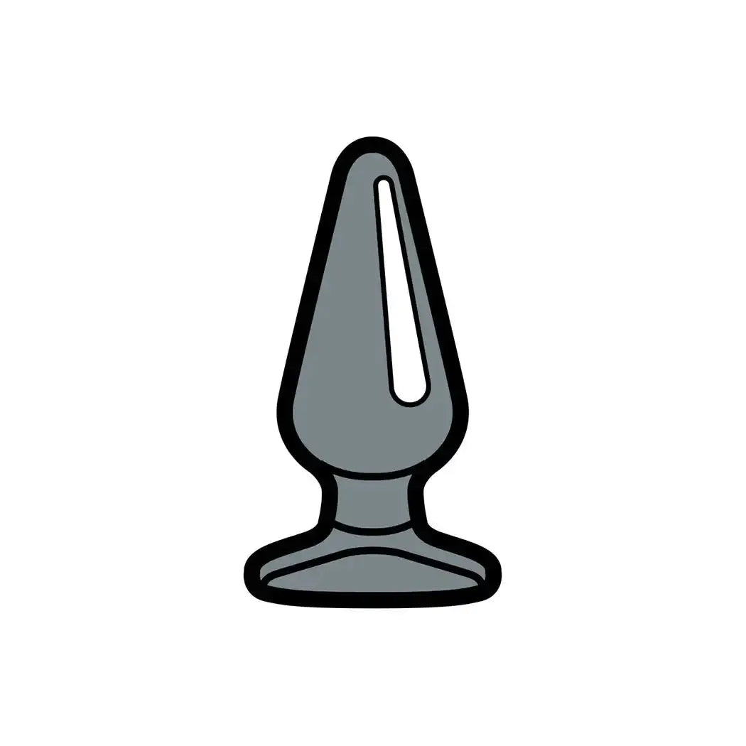 Butt Plug Soft Enamel Pin - Rolik®
