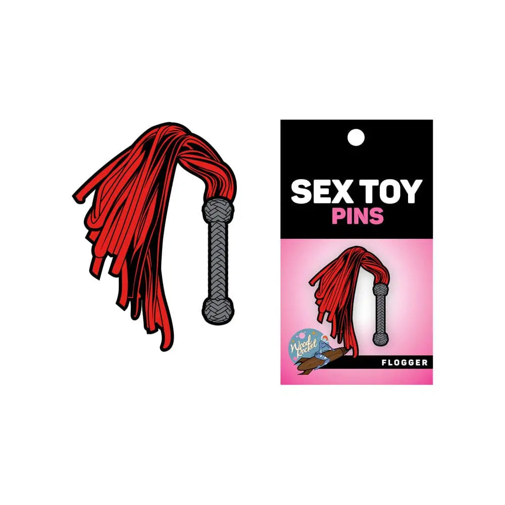 Flogger Enamel Pin - Rolik®