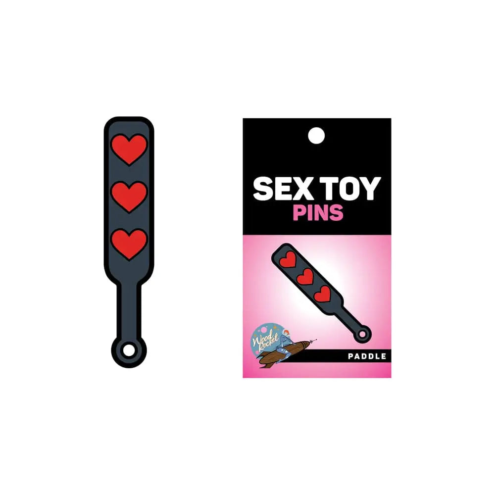 Heart Paddle Enamel Pin - Rolik®