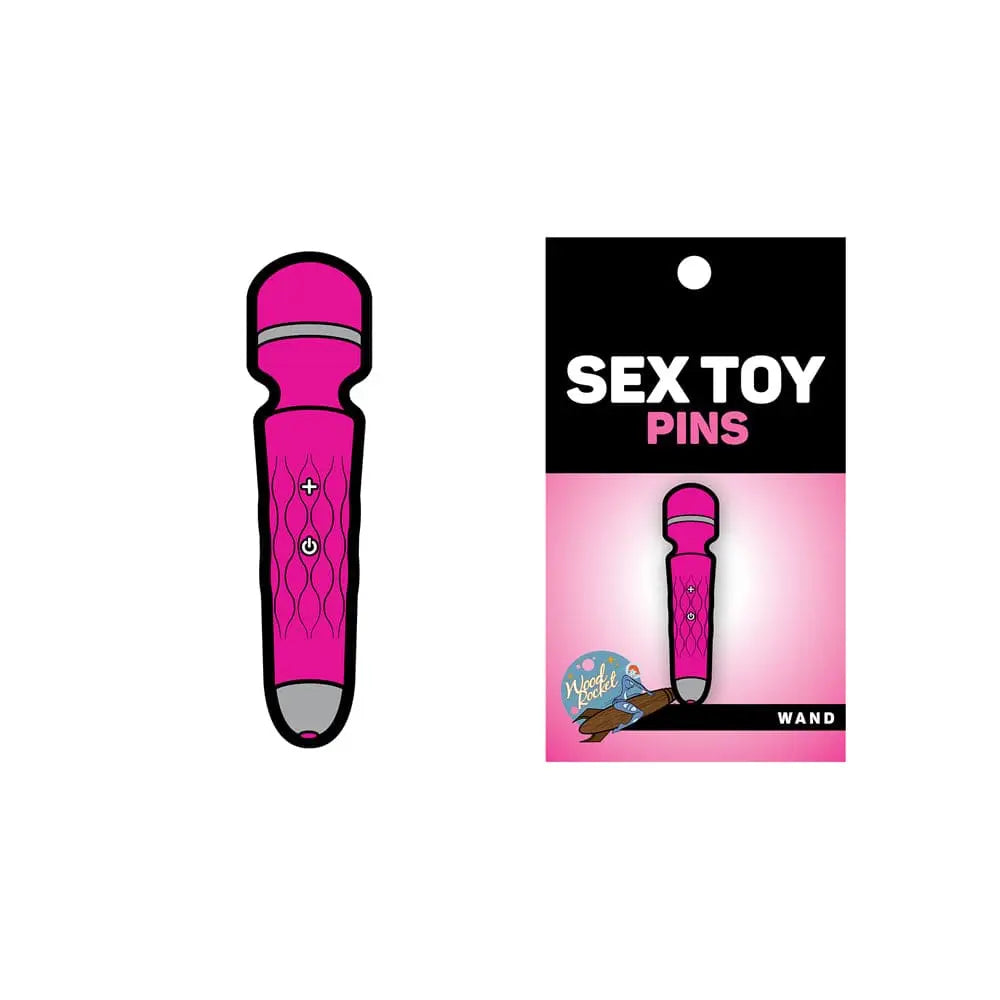 Pink Wand Enamel Pin - Rolik®