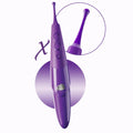 X Pinpoint Stimulator for Quick & Intense Orgasms - Purple - Vibrator
