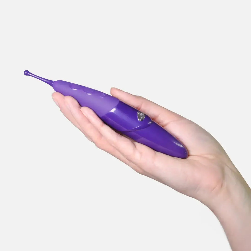 X Pinpoint Stimulator for Quick & Intense Orgasms - Purple - Vibrator