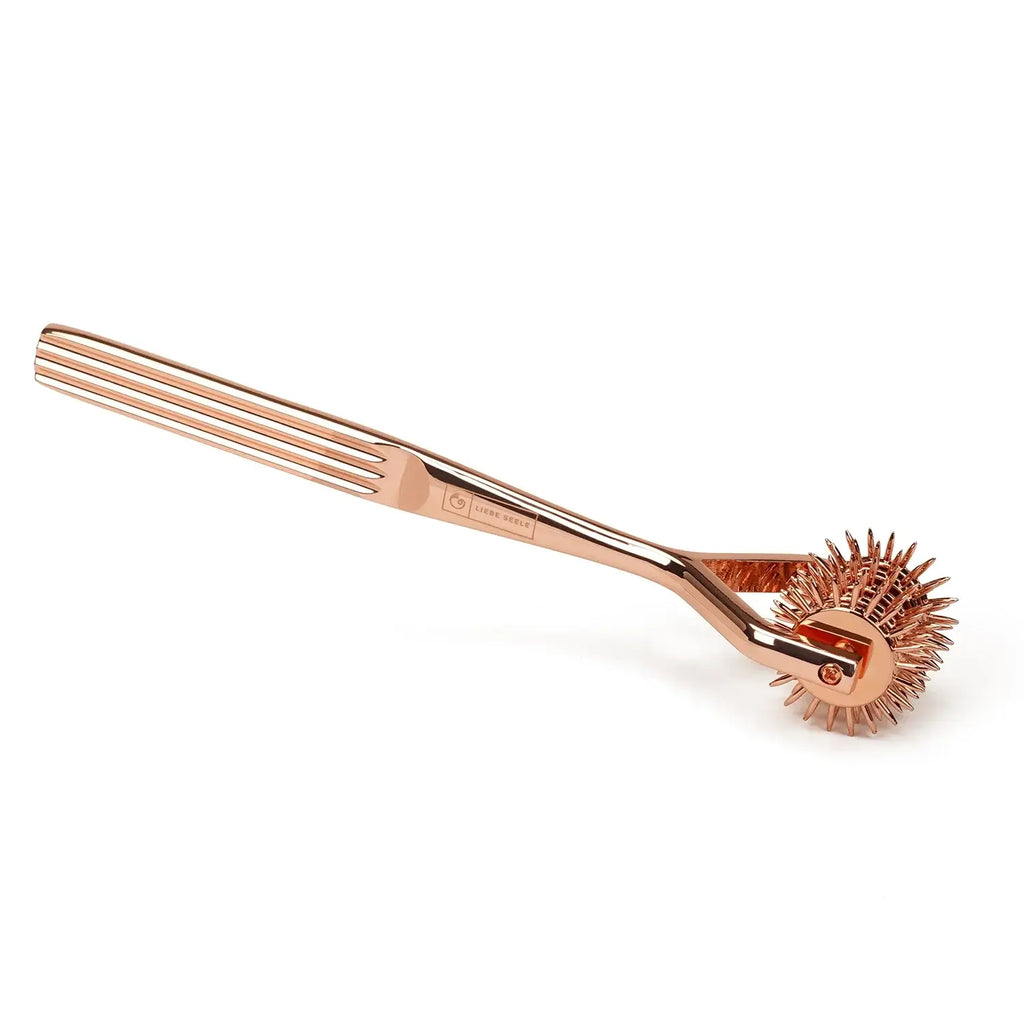 Rose gold / 5 X-Rose Wartenberg Pinwheel