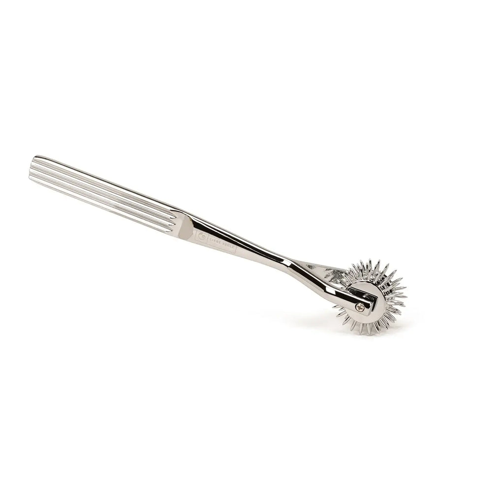 Silver / 3 X-Rose Wartenberg Pinwheel