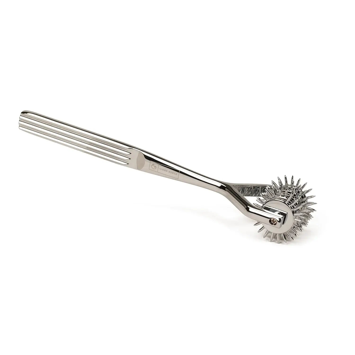 Silver / 5 X-Rose Wartenberg Pinwheel