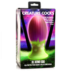 Xeno Glow in the Dark Silicone Egg - Dildo
