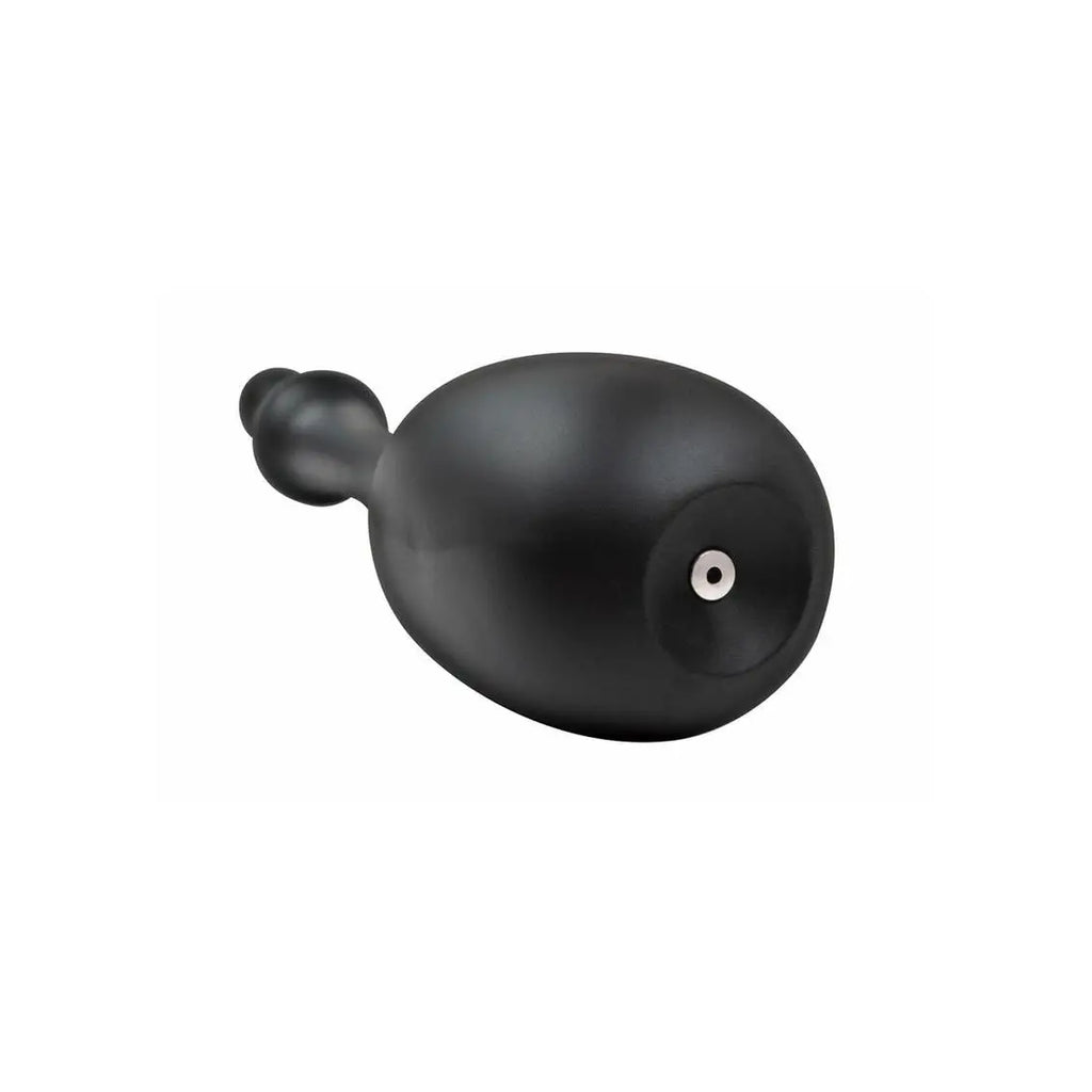 Xgen AquaClean™ Silicone One Way Valve Douche with Beaded Nozzle Black