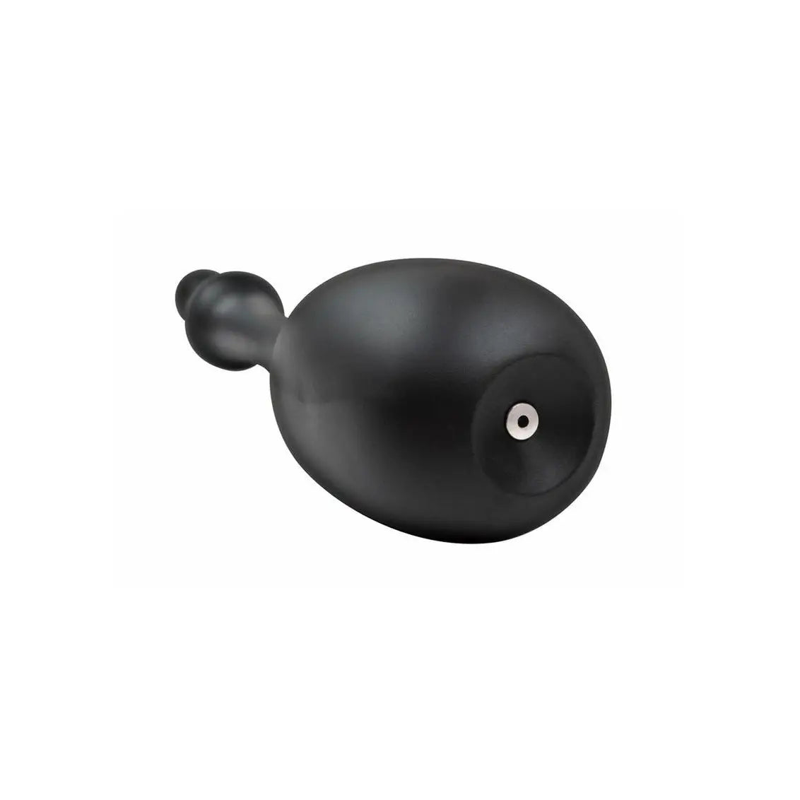 Xgen AquaClean™ Silicone One Way Valve Douche with Beaded Nozzle Black