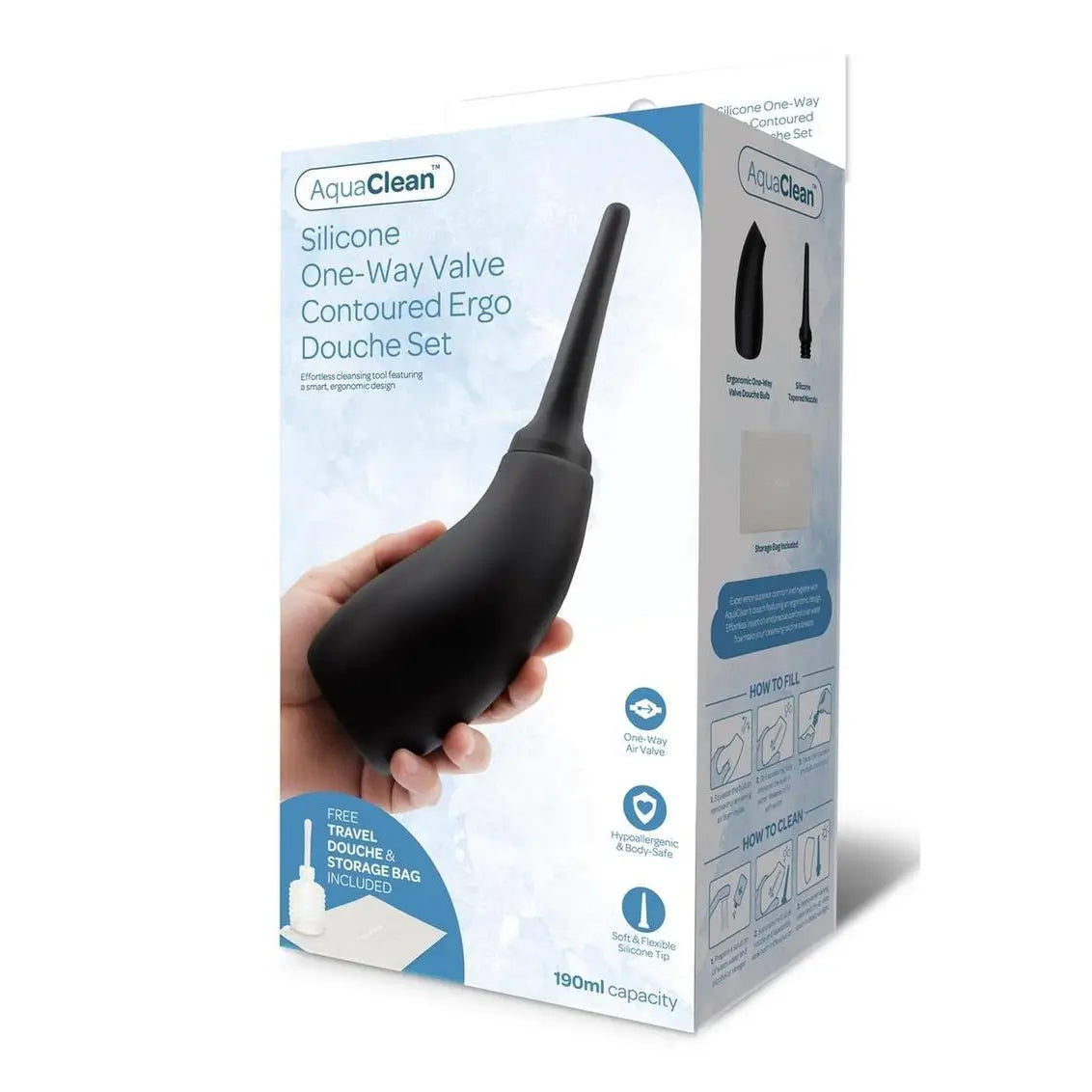 Xgen AquaClean™ Silicone One Way Valve Ergo Douche