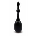 Xgen AquaClean™ Silicone One Way Valve Douche with Beaded Nozzle Black