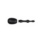 Xgen AquaClean™ Silicone One Way Valve Douche with Beaded Nozzle Black