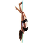Xgen Power Pole™ Pro Portable Exercise & Dance Spinning Pole Rainbow