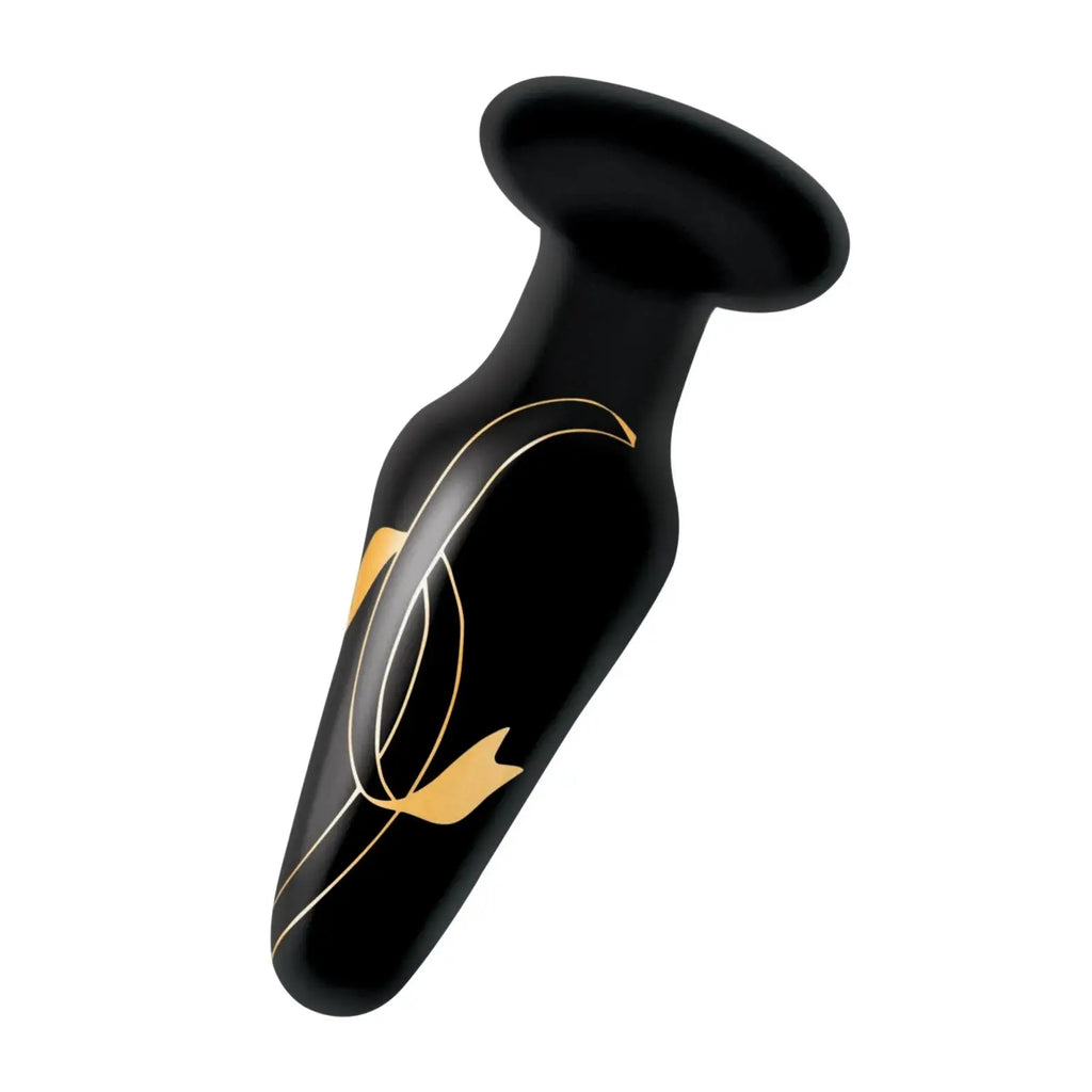 Secret Kisses Handblown Glass Plug - Butt