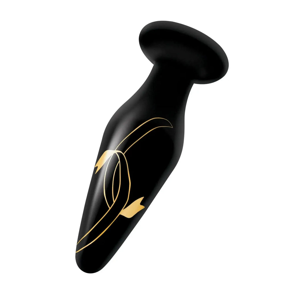 Secret Kisses Handblown Glass Plug - Butt