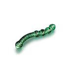 Glow in the Dark Whipsmart Dual Ended Beaded Glass Dildo