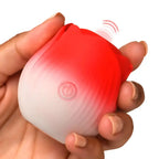 Bloomgasm™ Pulsing Petals Throbbing Rose Stimulator - Red - Vibrator