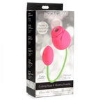 Bloomgasm™ Rose Duet Sucking and Vibrating Rosette - Pink - Vibrator