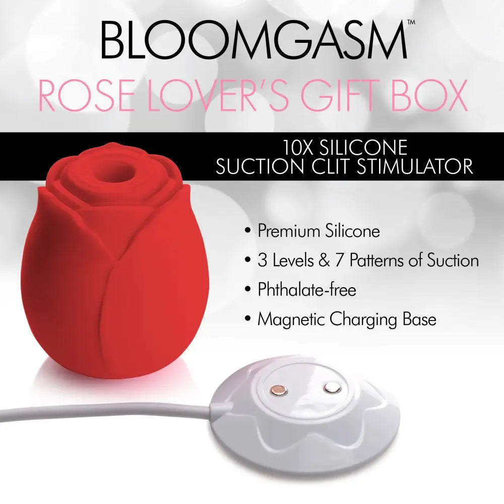 Bloomgasm™ The Rose Lover’s Suction Vibrator Gift Box