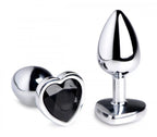 Booty Sparks™ Black Heart Anal Plug - Butt