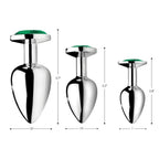 Booty Sparks™ Emerald Gem Anal Plug Set - Rolik®