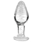 Booty Sparks™ Glow - In - The - Dark Glass Anal Plug - Rolik®