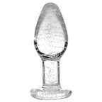 Booty Sparks™ Glow - In - The - Dark Glass Anal Plug - Rolik®