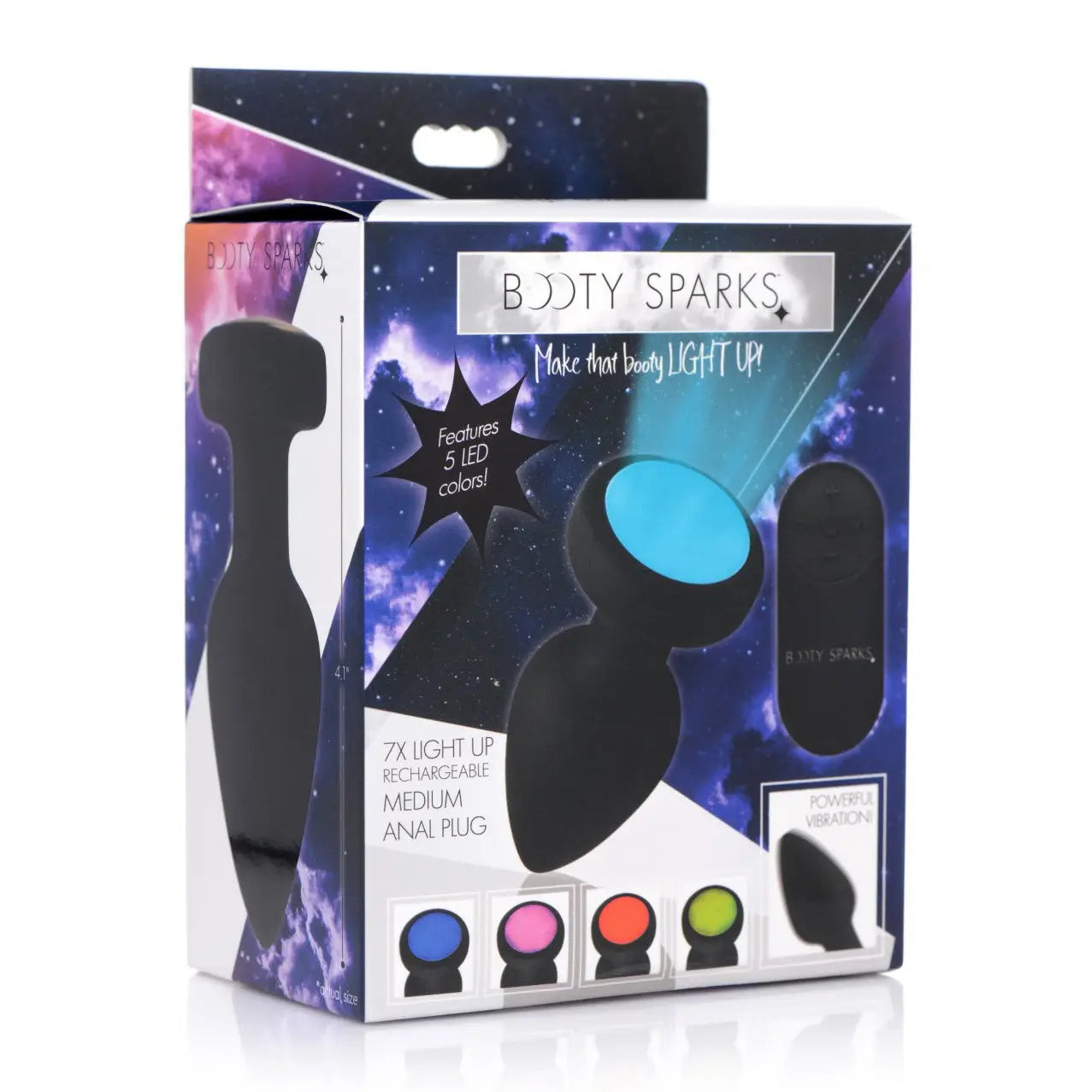 Booty Sparks™ Light Up Rechargeable Silicone Butt Plug