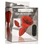 Booty Sparks™ Vibrating Rose Anal Plug with Remote - Butt