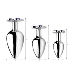 Booty Sparks™ Violet Flower Gem Anal Plug Set - Rolik®