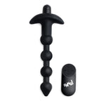 XR Brands® Brands Bang! Remote Control Vibrating Anal Beads – 11 Modes IPX7 Waterproof & Rechargeable