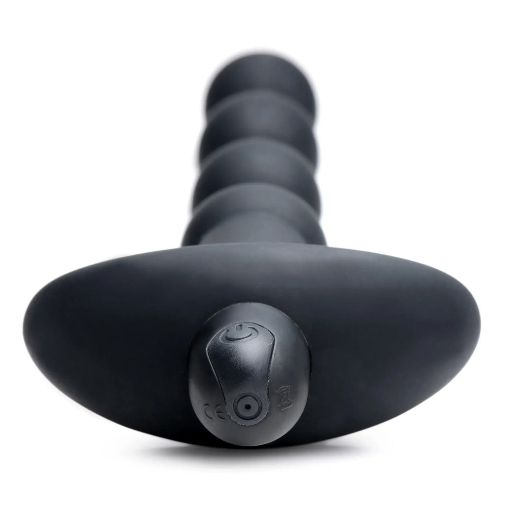 XR Brands® Brands Bang! Remote Control Vibrating Anal Beads – 11 Modes IPX7 Waterproof & Rechargeable