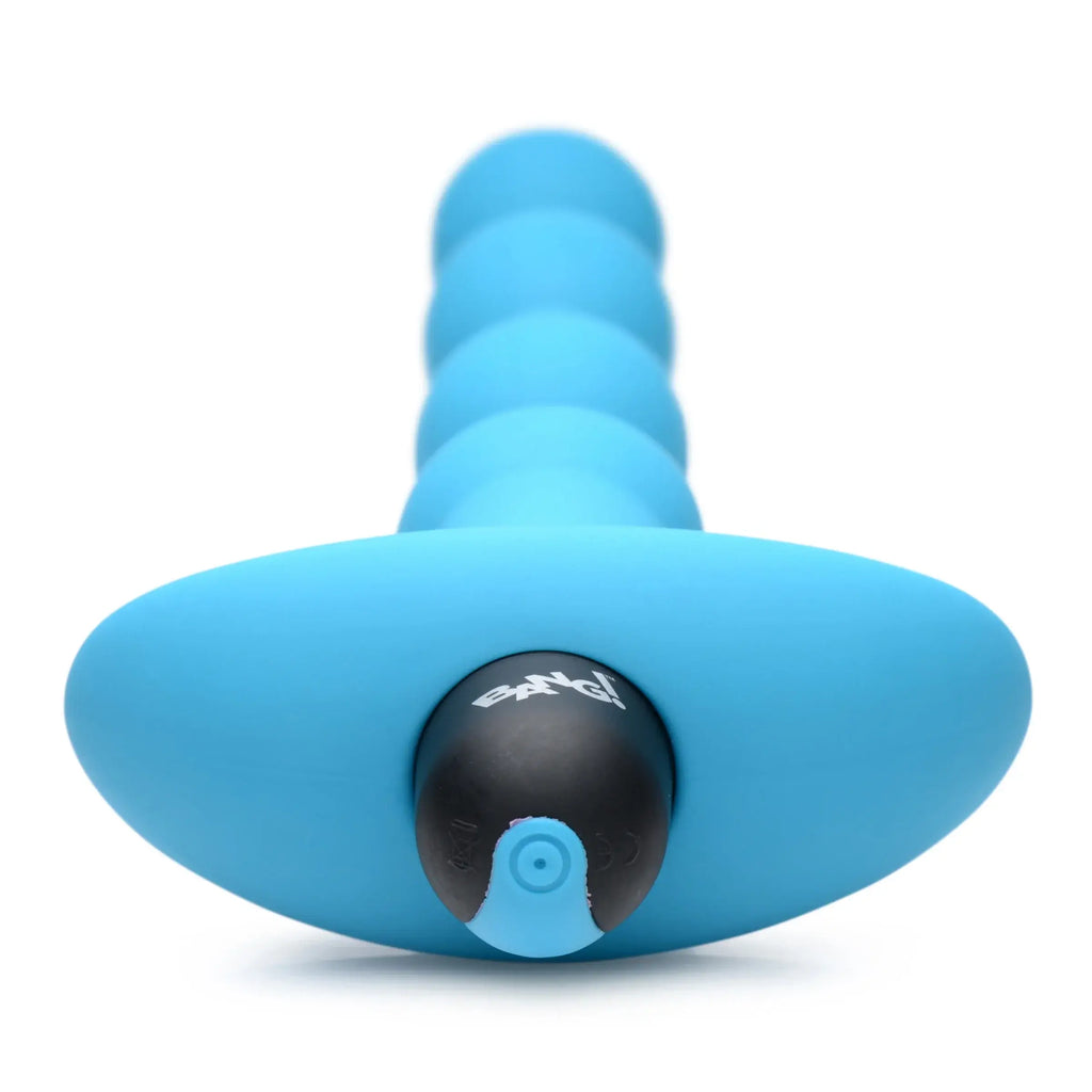 XR Brands® Brands Bang! Remote Control Vibrating Anal Beads – 11 Modes IPX7 Waterproof & Rechargeable
