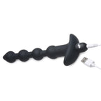 XR Brands® Brands Bang! Remote Control Vibrating Anal Beads – 11 Modes IPX7 Waterproof & Rechargeable